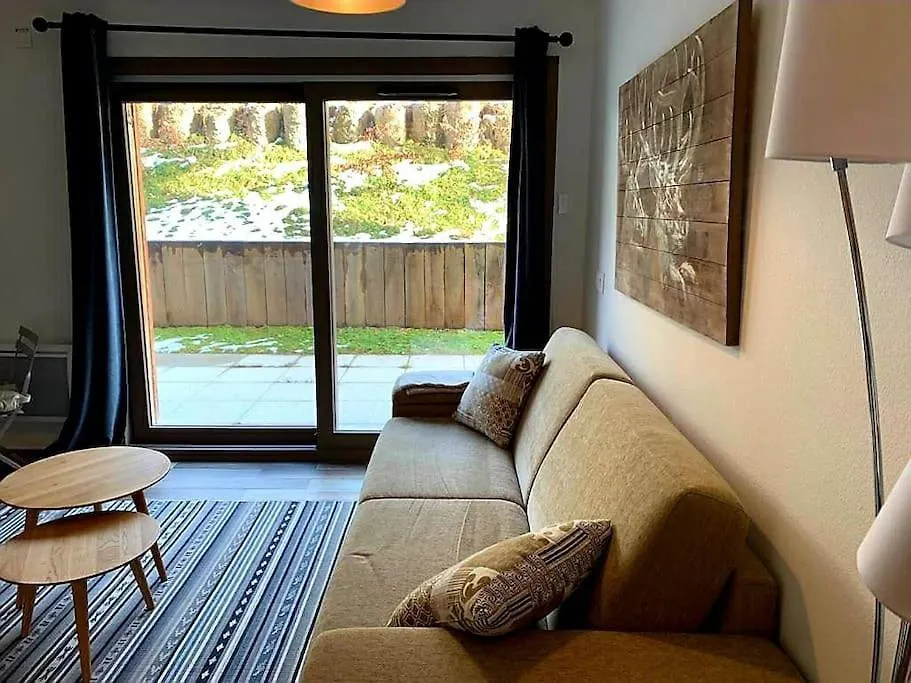 Apartment Coeur Portes Soleil, Chatel Studio 4P Jardin