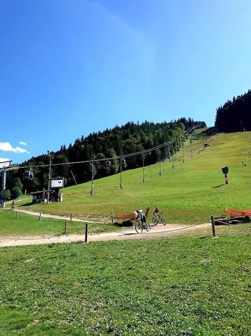 Coeur Portes Soleil, Chatel Studio 4P Jardin Apartment