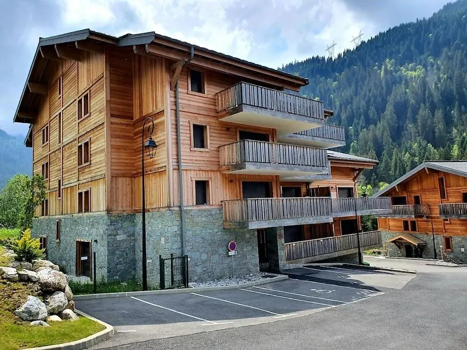 Coeur Portes Soleil, Chatel Studio 4P Jardin
